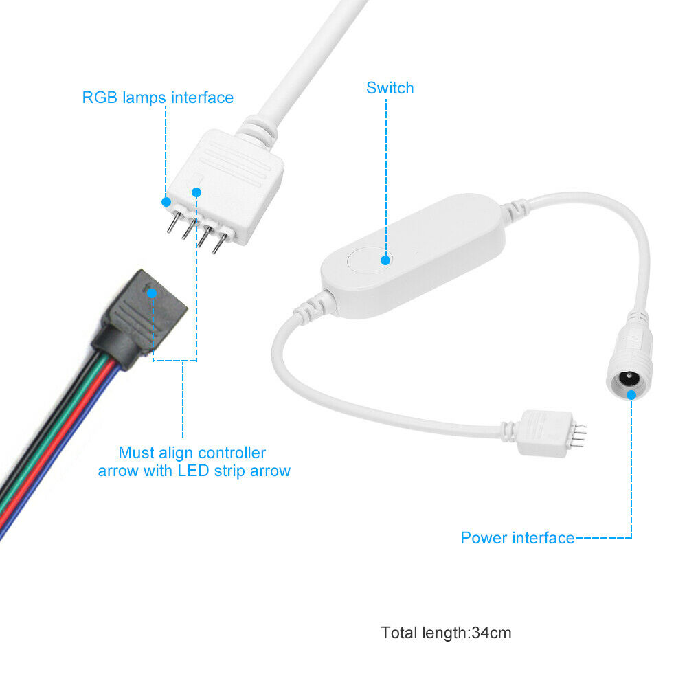 Cara connect TUYA smart Life RGB Controller